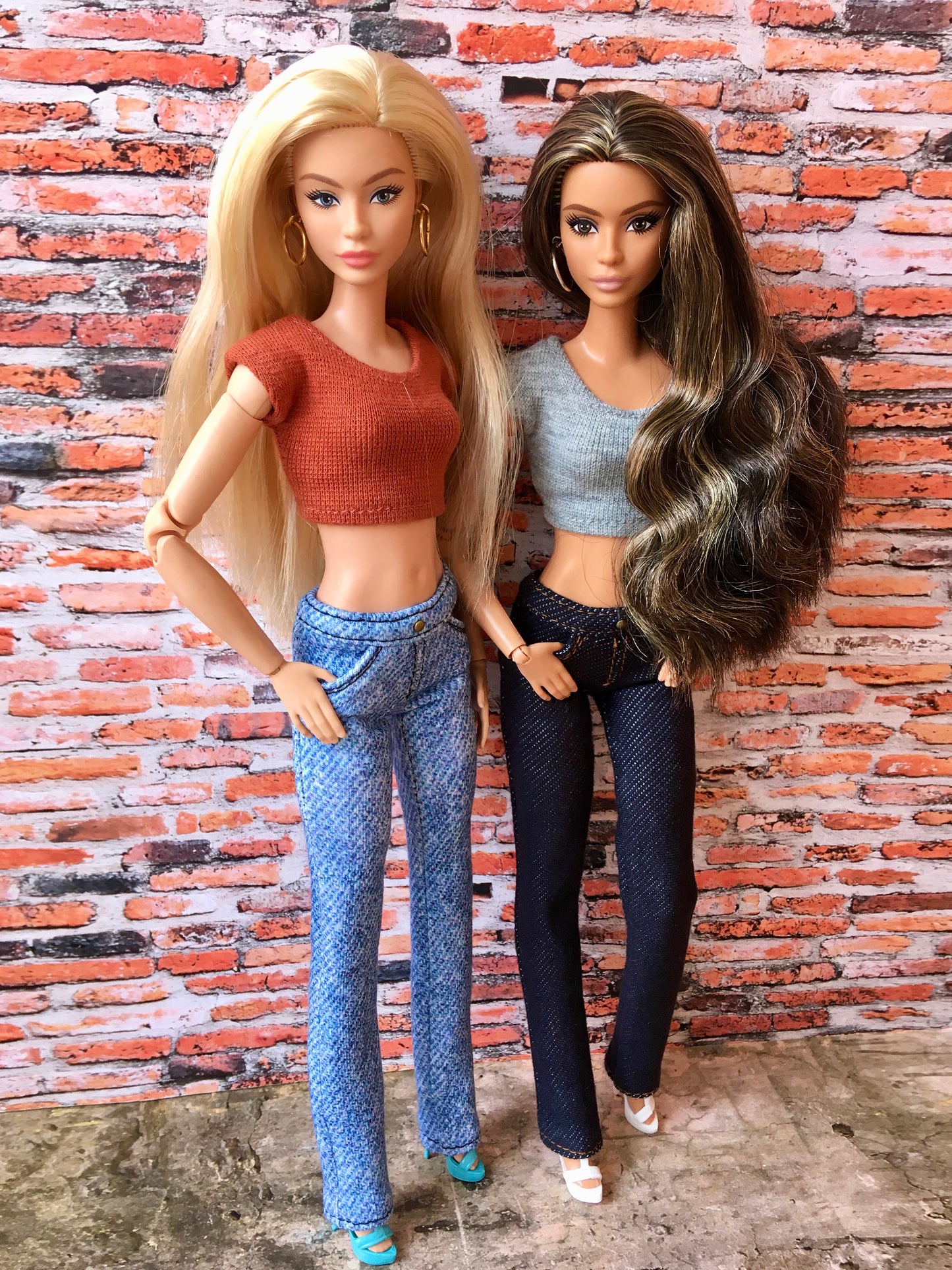 BQ-TWILIGHT – Stretch Jeans for 11.5" 1/6 Scale Fashion Dolls - www.bouutique.com
