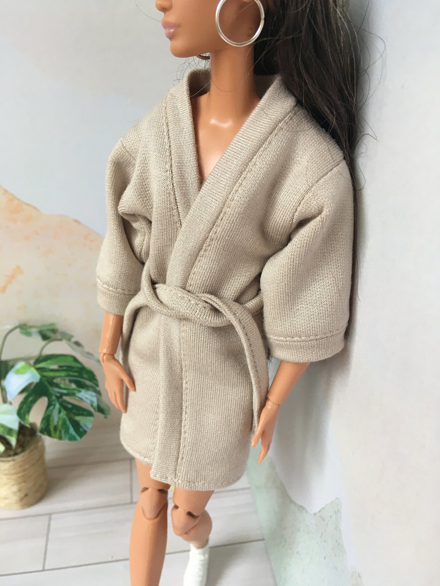 BQ-GLAMM – Bathrobe for 11.5" 1/6 Scale Fashion Dolls
