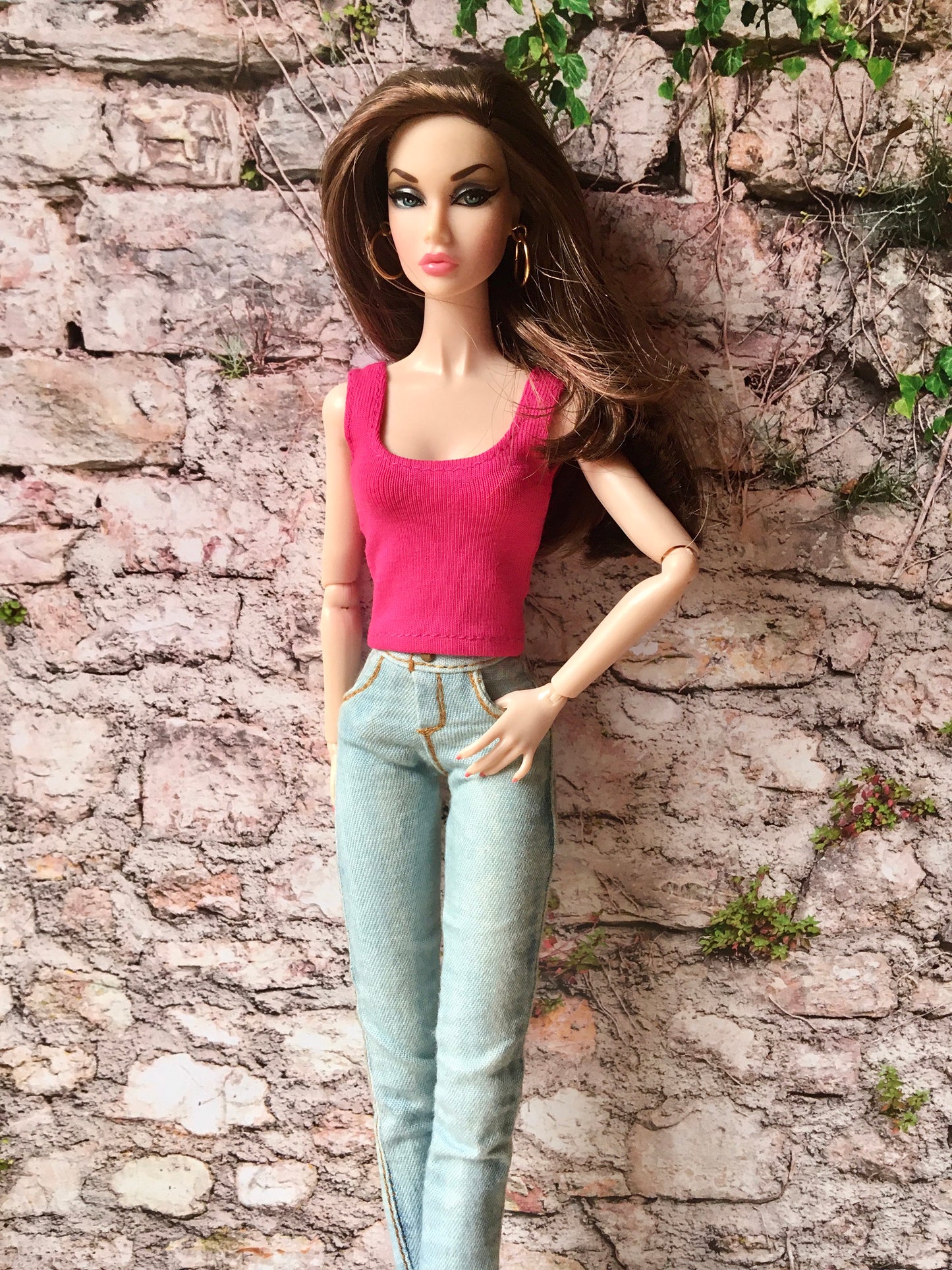 BQ-POWER – Basic Tank Top for 12" 1/6 Scale Fashion Dolls