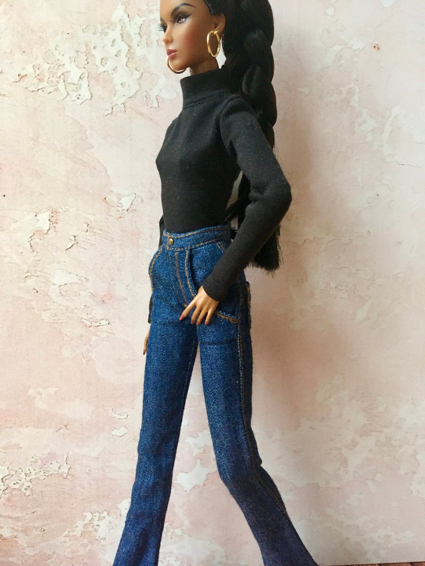 Eclipse Long Sleeve Bodysuit for NuFace Integrity Toys Doll 12.5", many colors