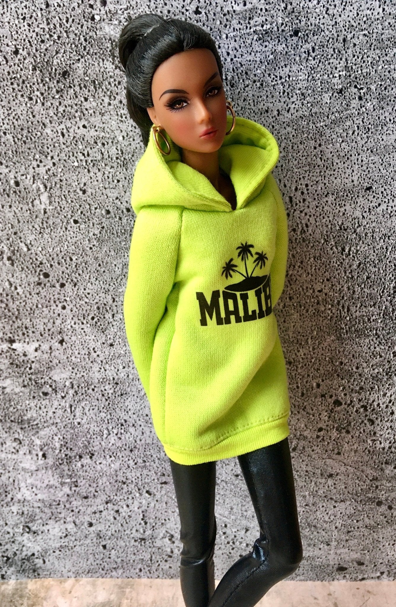 Covah Malibu-Print Hoodie Dress for NuFace Integrity Toys Doll 12.5"