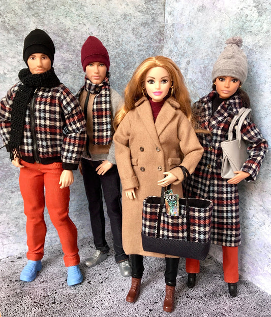 WARM WINTER – Cozy Tartan Doll Collection