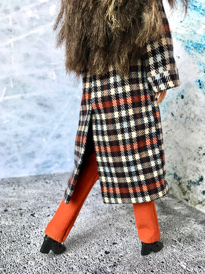 BQ-VELIOR – Manteau long pour poupées mannequins 29 cm