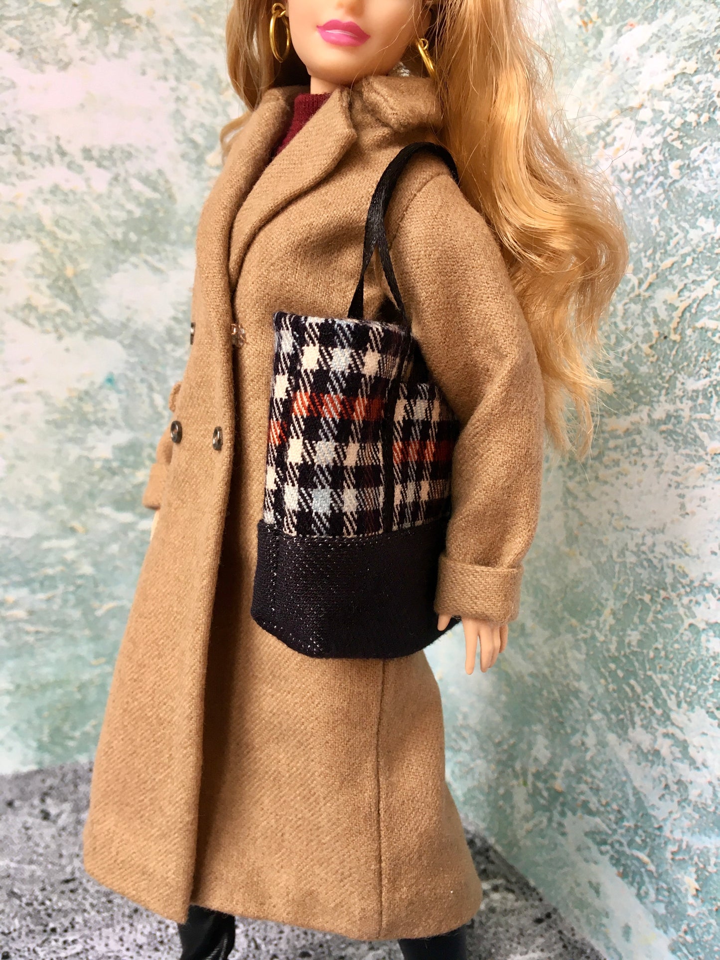 BQ-VELIOR – Manteau long pour poupées mannequins 29 cm