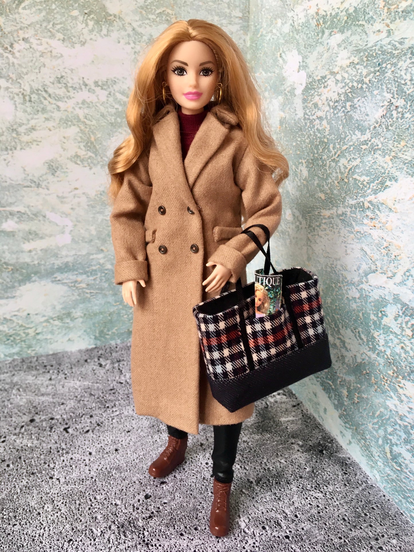 BQ-VELIOR – Manteau long pour poupées mannequins 29 cm