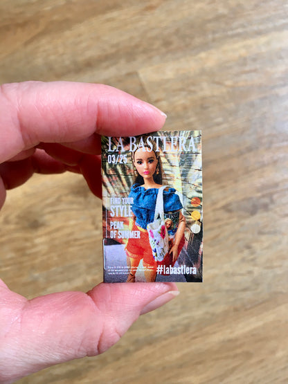 03/25 Mini Fashion Magazine for 1/6 Scale Fashion Dolls 11.5", 12"