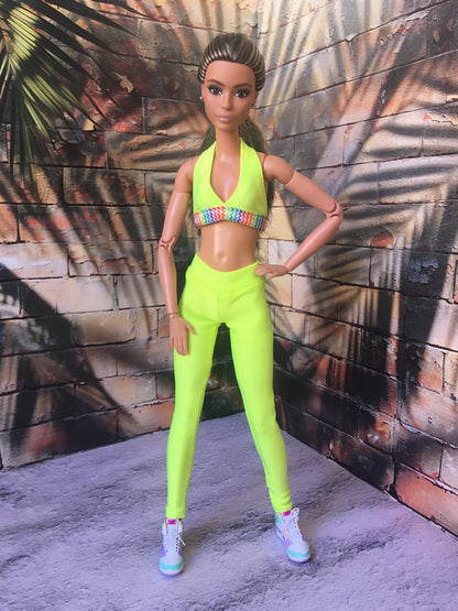 BQ-ACTIVE – Sportleggings für Modepuppen 29 cm