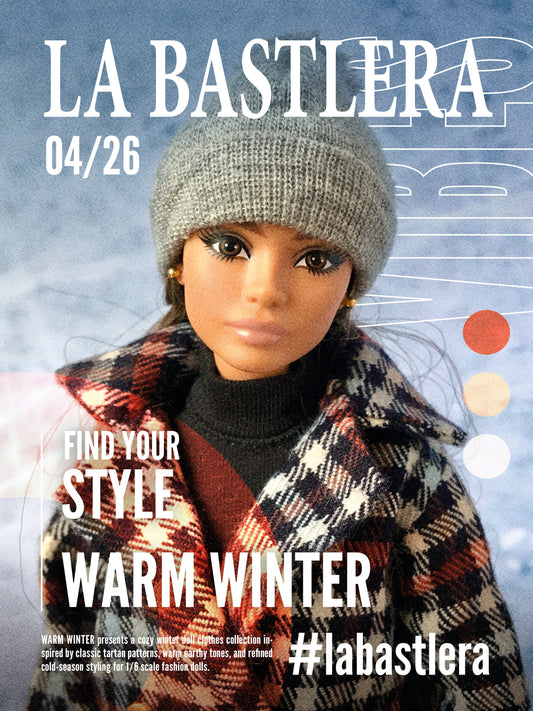 Mini Fashion Magazine for 1/6 Scale Fashion Dolls 11.5", 12"