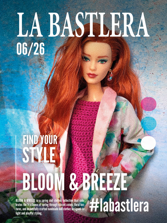 06/26 Mini Fashion Magazine for 1/6 Scale Fashion Dolls 11.5", 12"