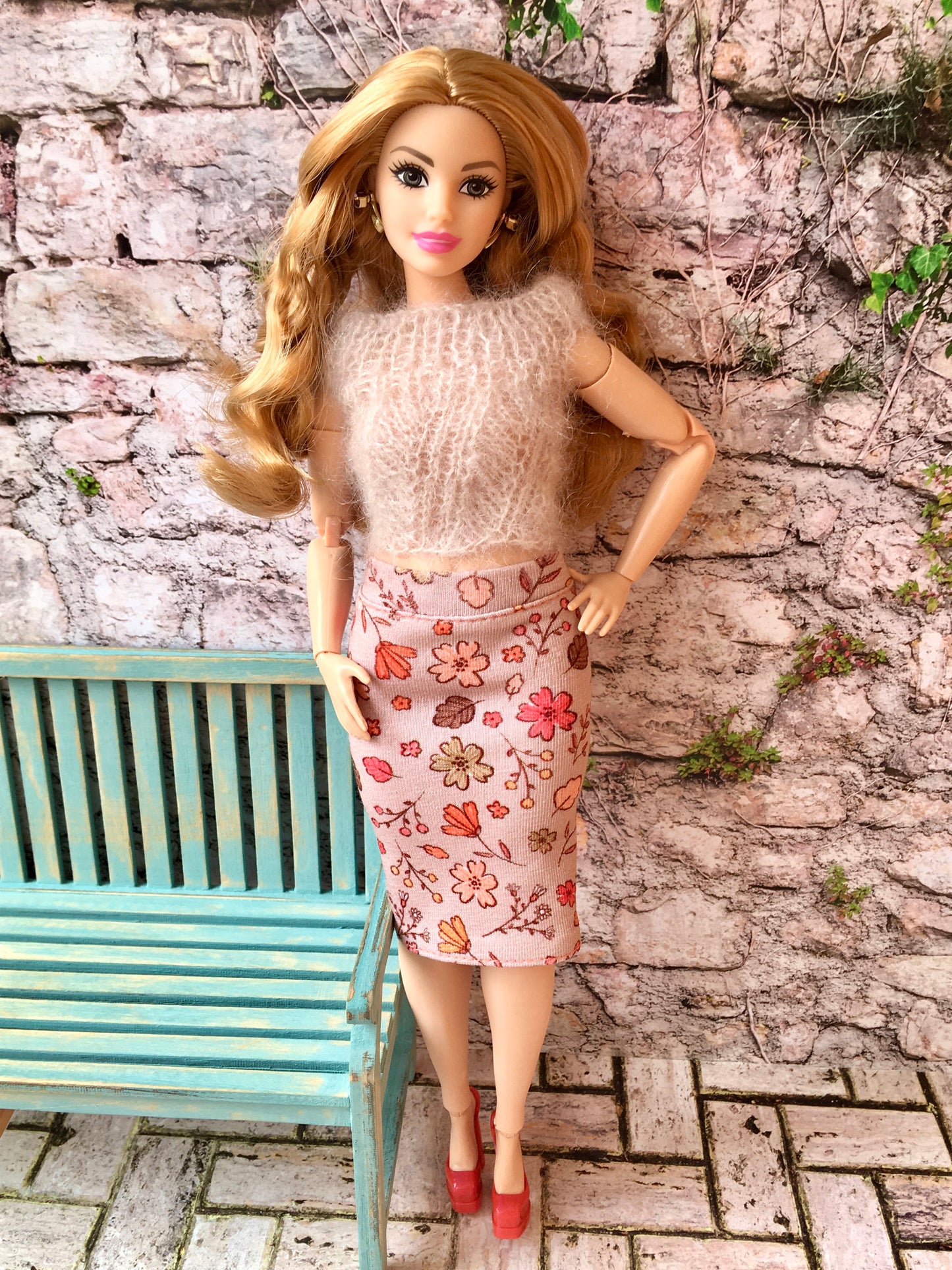 BQ-AERIS – Airy Knit Mohair Top for 11" 1/6 Scale Curvy Fashion Dolls - www.bouutique.com