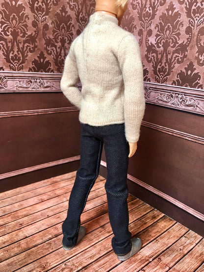 BQ-ARLO – Turtleneck Sweater for 12" 1/6 Scale Ken Dolls