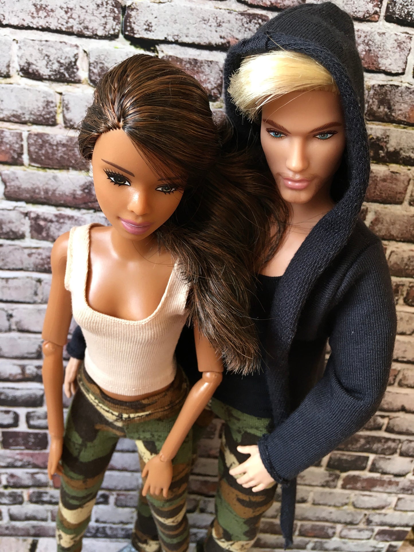 BQ-COMFY – Casual Hoodie Cardigan for 12" 1/6 Scale Ken Dolls - www.bouutique.com