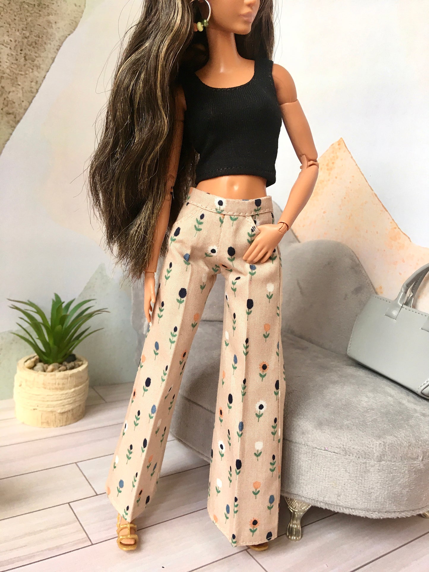 BQ-DAISY – Blazer & Pleated Trousers Set for 11.5" 1/6 Scale Fashion Dolls