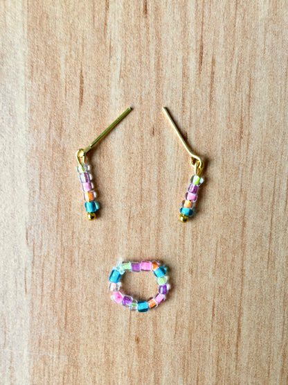 BQ-E26 – Beaded Jewelry Set in Pastel Colors for 11.5" 1/6 Scale Fashion Dolls