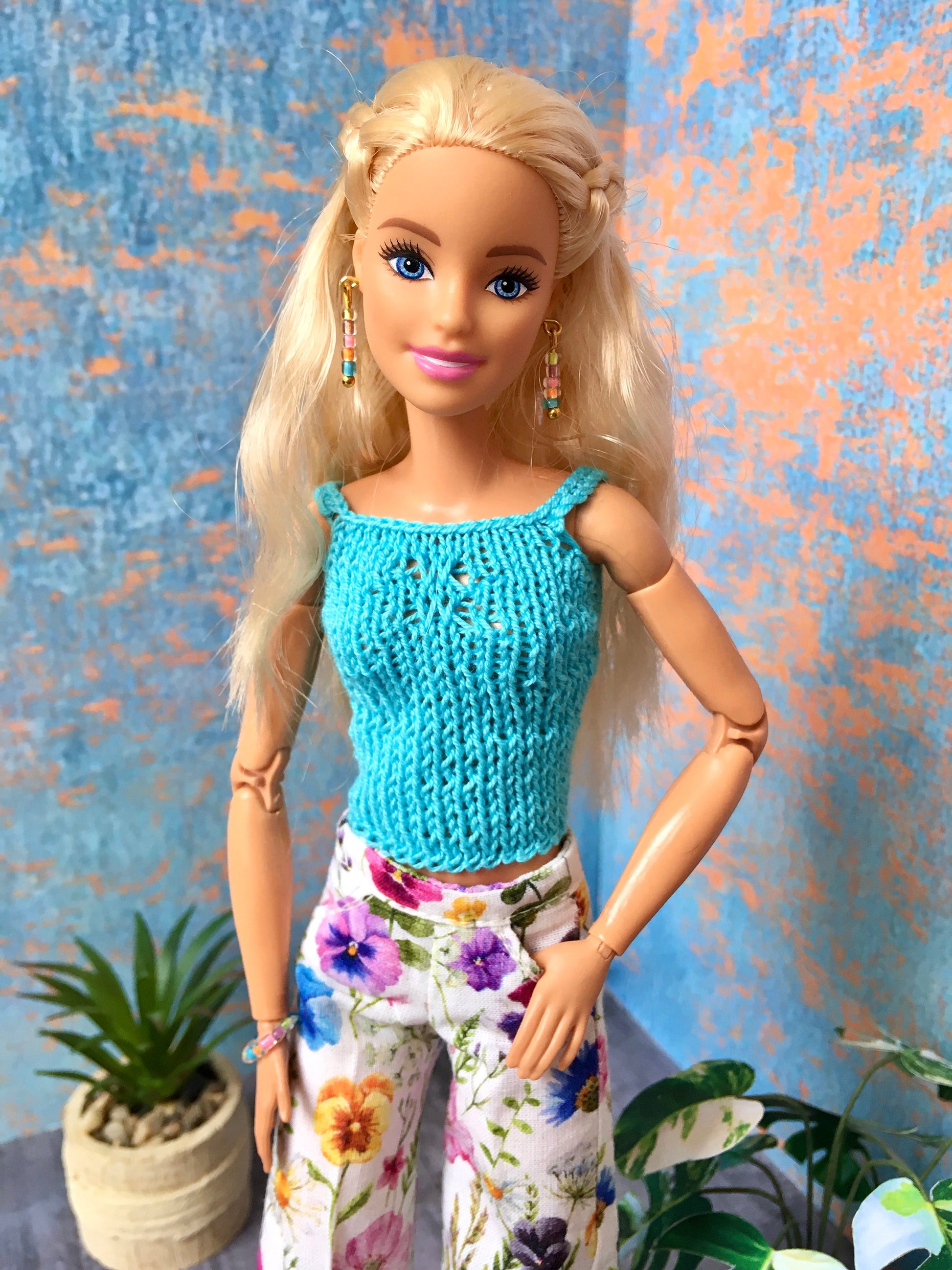 BQ-E26 – Beaded Jewelry Set in Pastel Colors for 11.5" 1/6 Scale Fashion Dolls