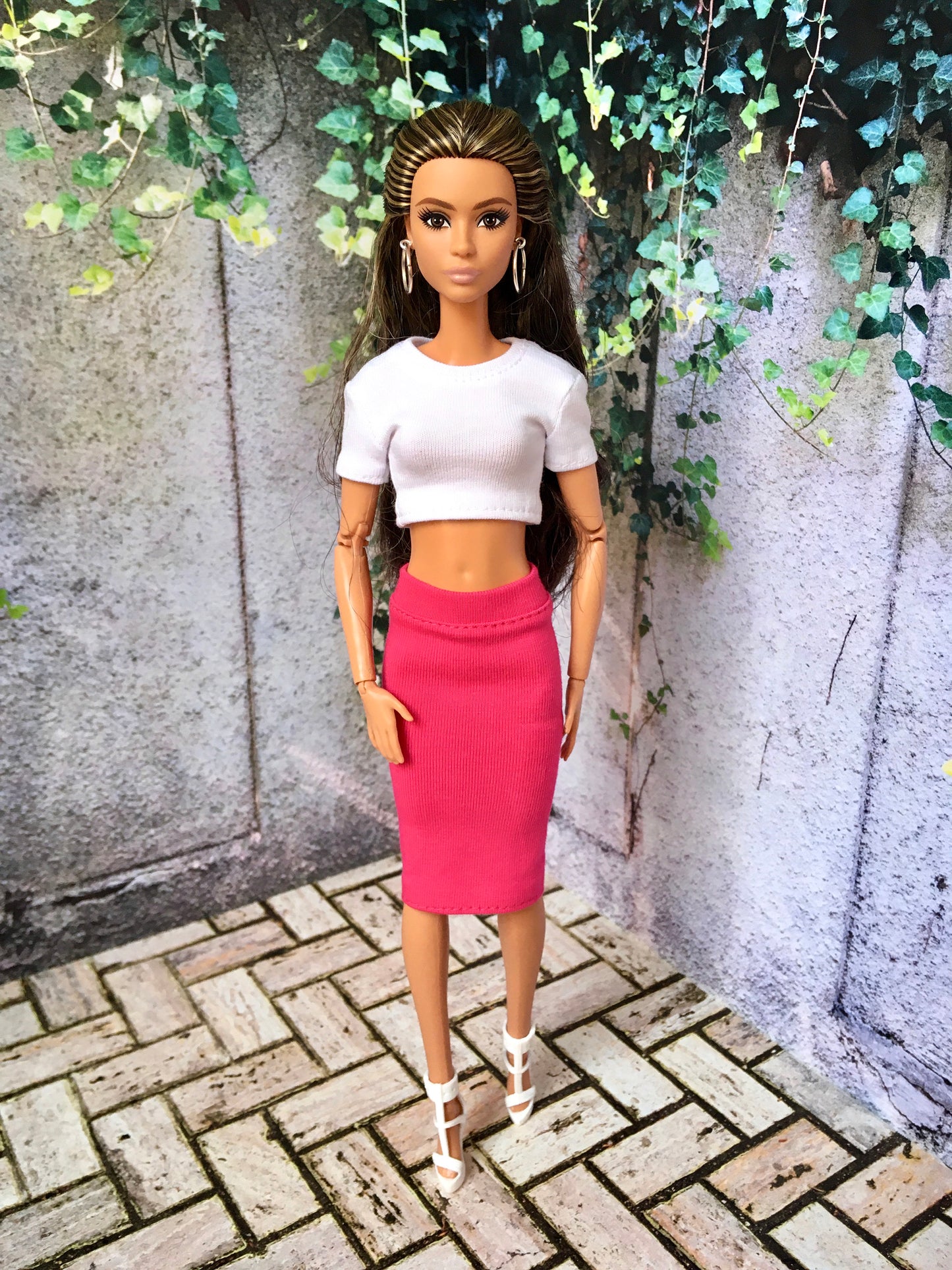 BQ-ELEN – Basic Tube Midi Skirt for 11.5" 1/6 Scale Fashion Dolls