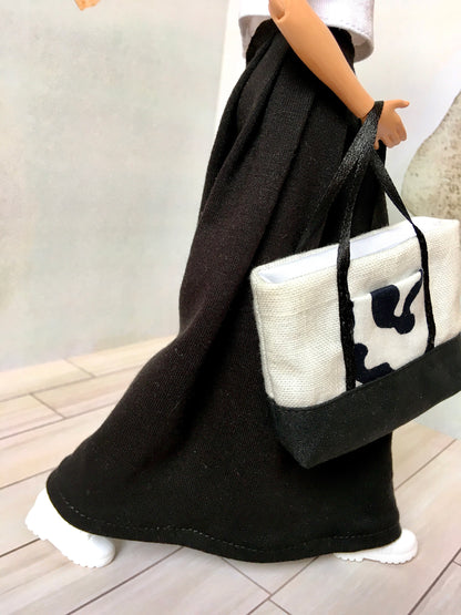 BQ‑ELIYA – Flowy Pleated Long Skirt for 11.5" 1/6 Scale Fashion Dolls - www.bouutique.com