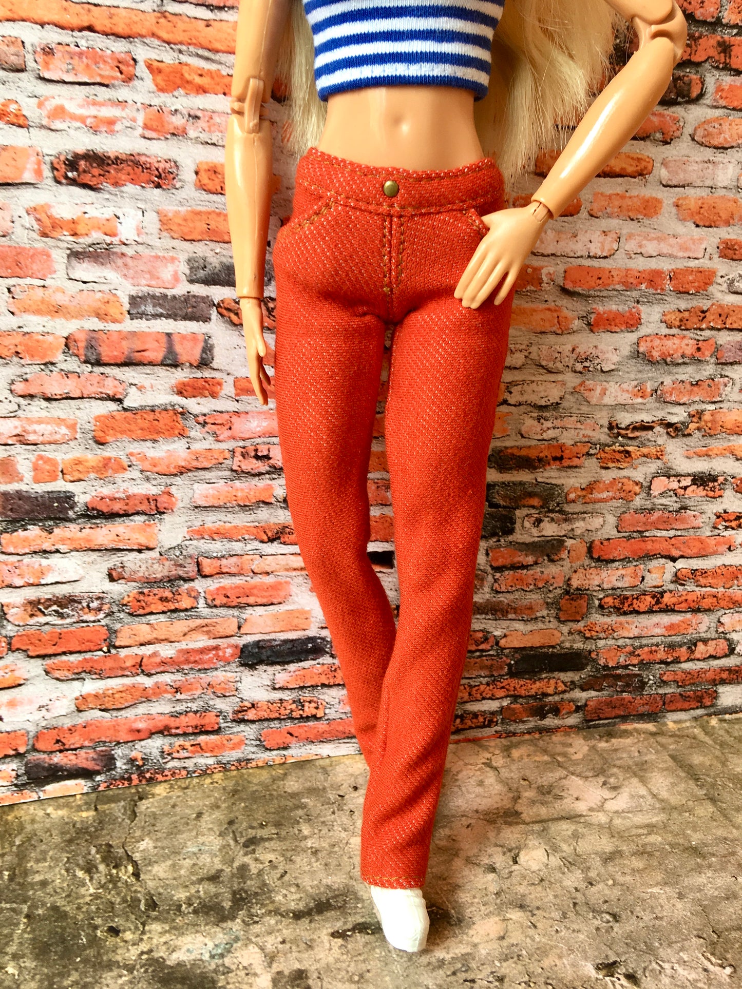 BQ-EMBER – Denim Pants for 11.5" 1/6 Scale Fashion Dolls - www.bouutique.com