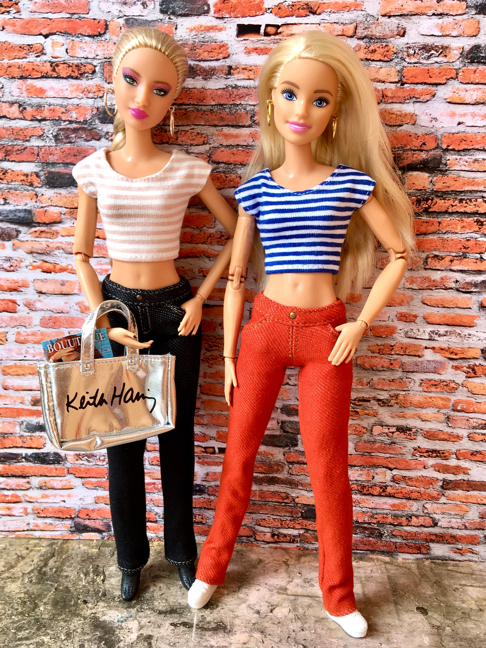 BQ-EMBER – Denim Pants for 11.5" 1/6 Scale Fashion Dolls - www.bouutique.com