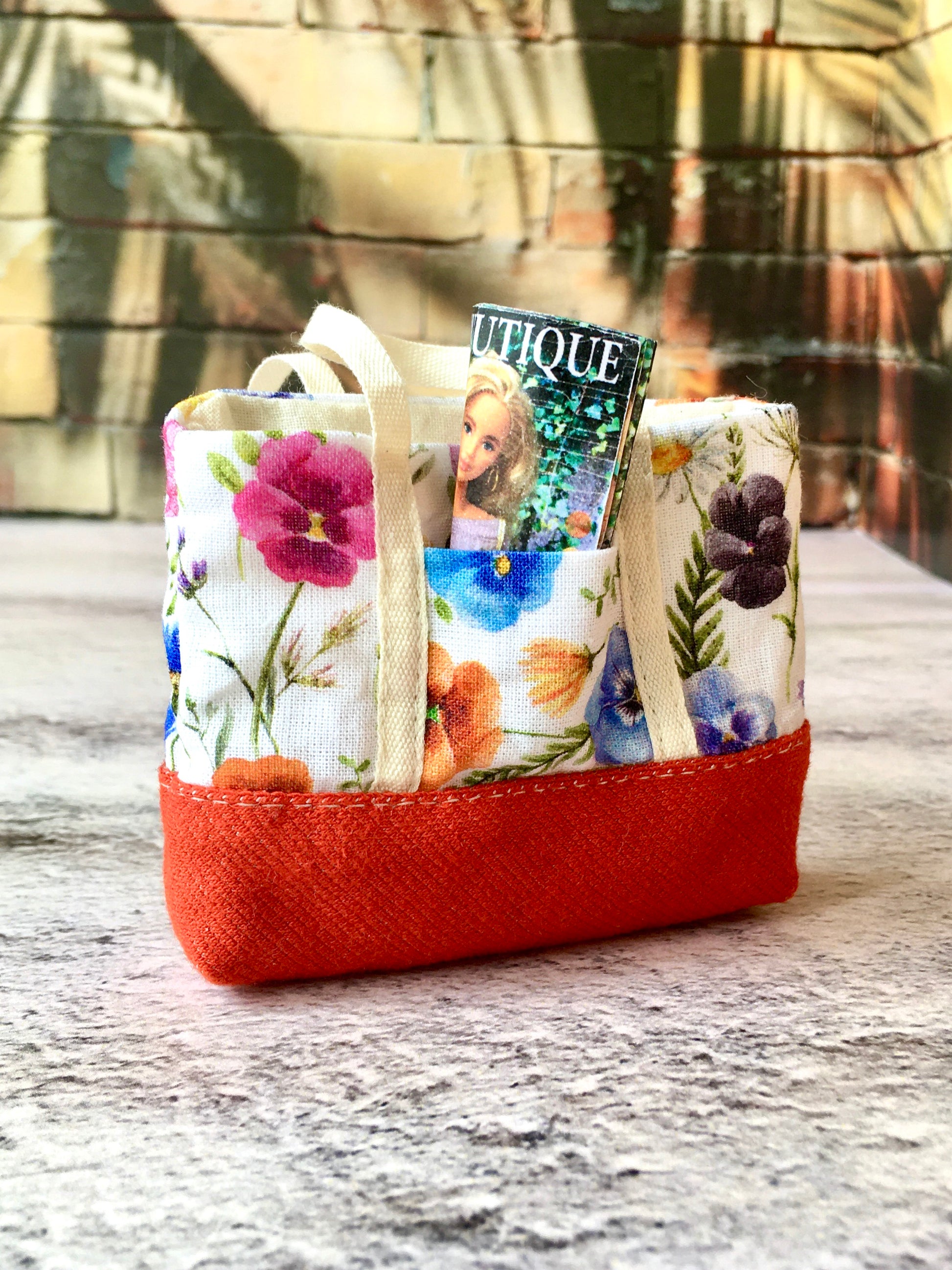 BQ-FLIA – Large Fabric Tote Bag for 1/6 Scale Fashion Dolls - www.bouutique.com