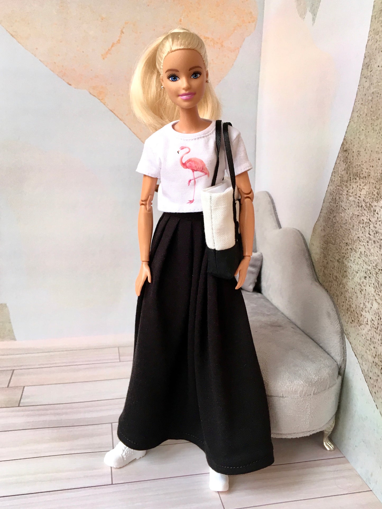 BQ-FLIA – Large Fabric Tote Bag for 1/6 Scale Fashion Dolls - www.bouutique.com