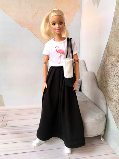 BQ-FLIA – Large Fabric Tote Bag for 1/6 Scale Fashion Dolls - www.bouutique.com