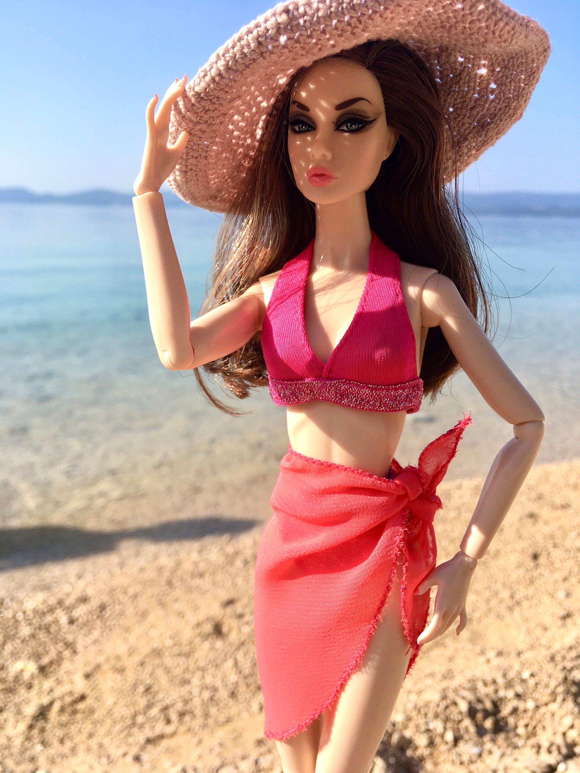 BQ-LUMA – Summer Chiffon Pareo for 12" 1/6 Scale Fashion Dolls - www.bouutique.com