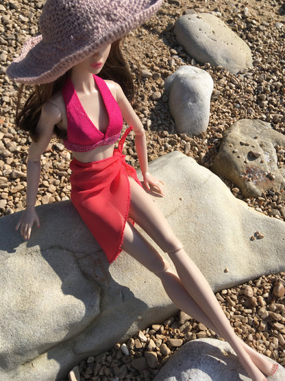 BQ-LUMA – Summer Chiffon Pareo for 12" 1/6 Scale Fashion Dolls - www.bouutique.com