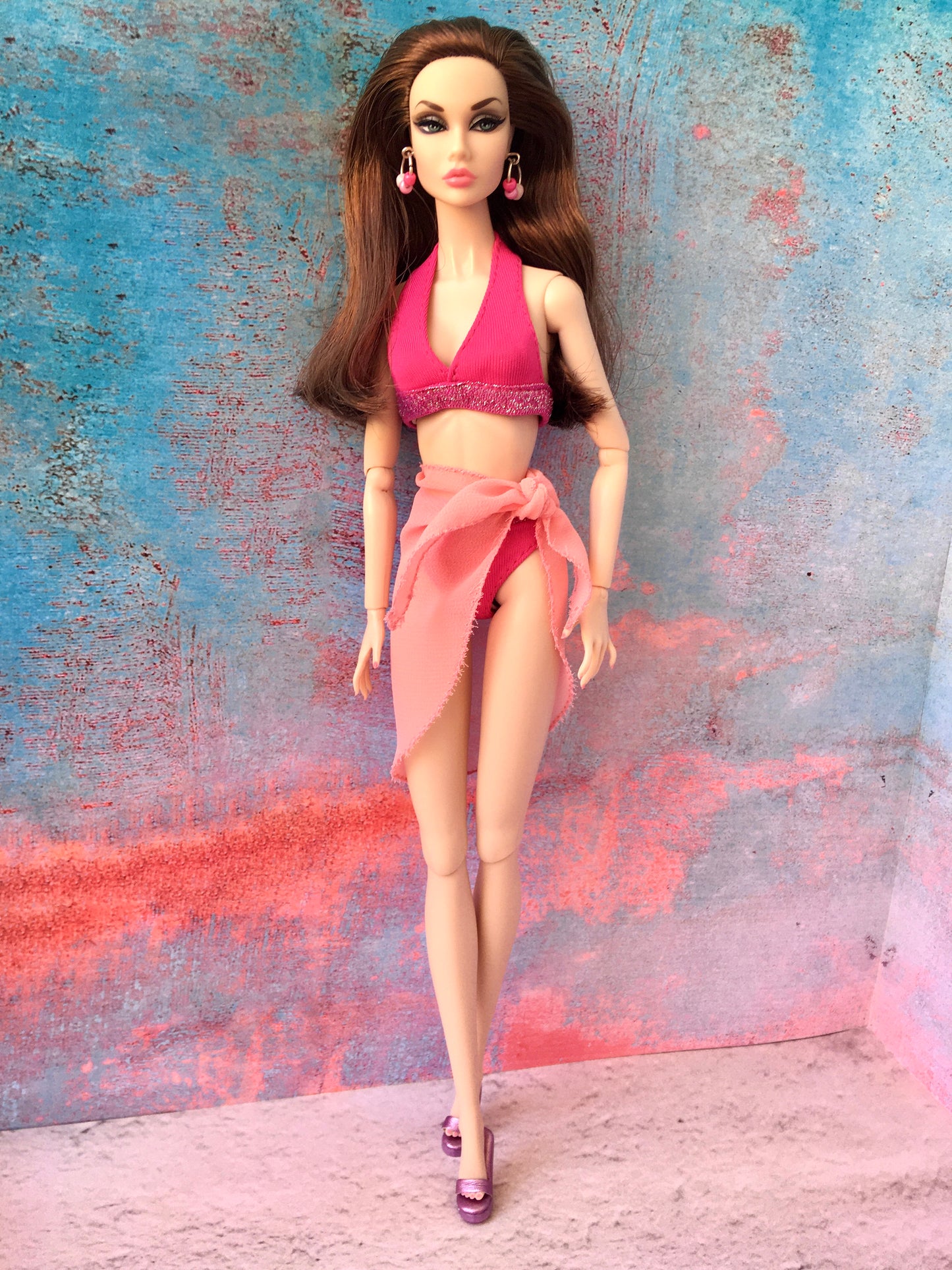 BQ-LUMA – Summer Chiffon Pareo for 12" 1/6 Scale Fashion Dolls - www.bouutique.com