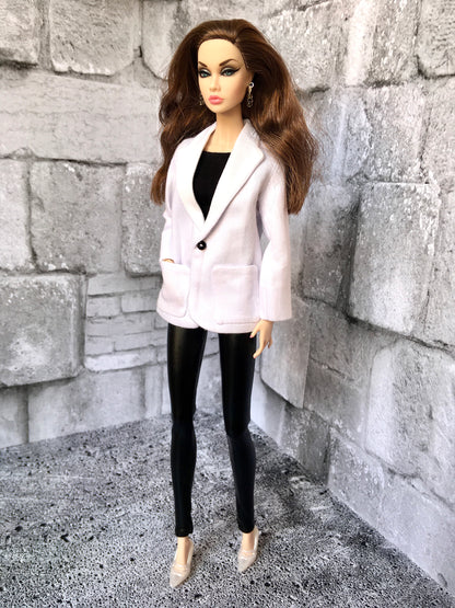 BQ-LYRA – Boat Neck Drape Top for 12" 1/6 Scale Fashion Dolls