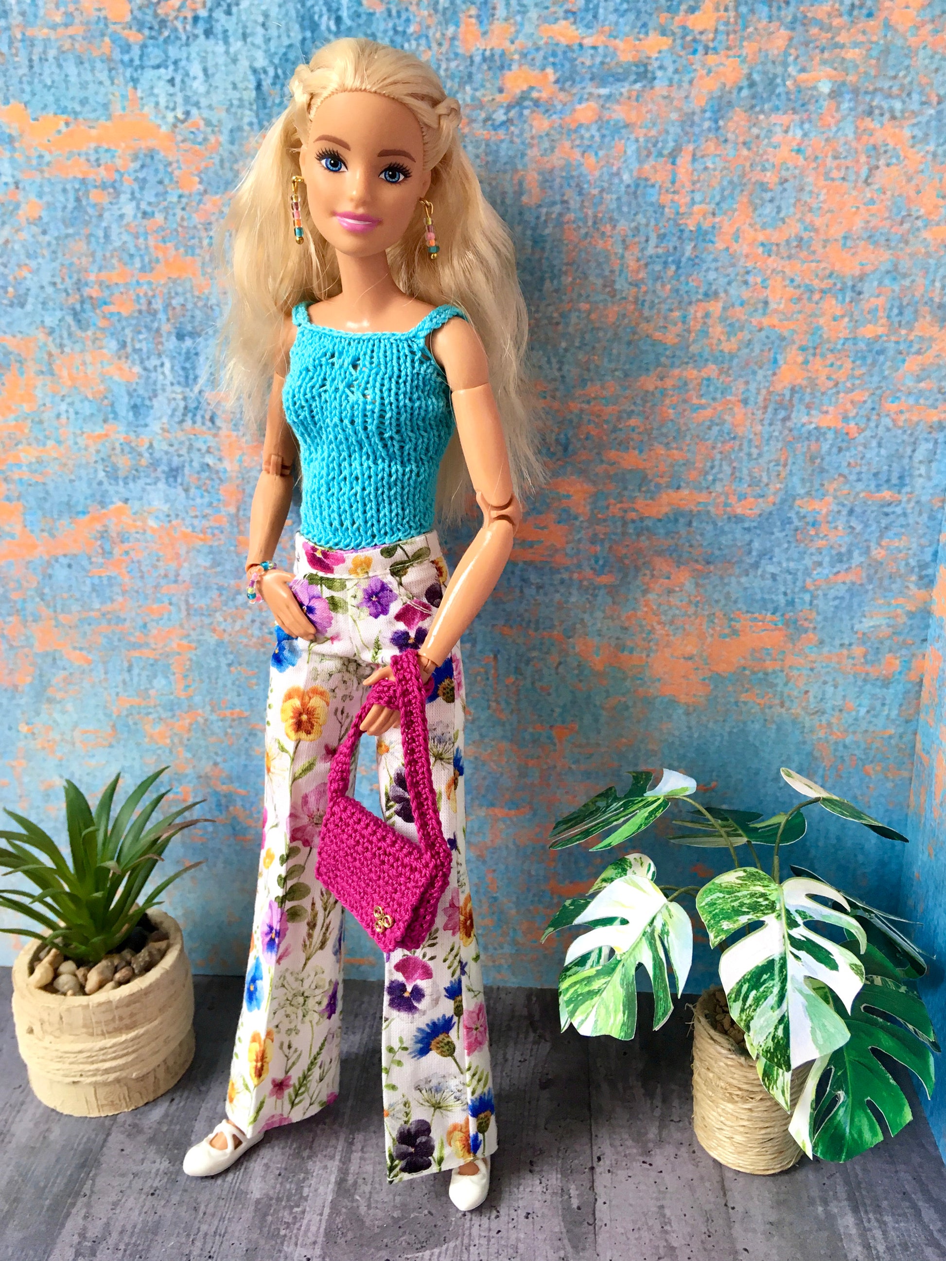 BQ-MESH – Knit Tank Top for 11.5" 1/6 Scale Fashion Dolls