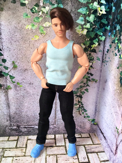 BQ-POWER – Basic Tank Top for 12" 1/6 Scale Ken Dolls - www.bouutique.com