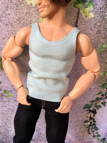 BQ-POWER – Basic Tank Top for 12" 1/6 Scale Ken Dolls - www.bouutique.com