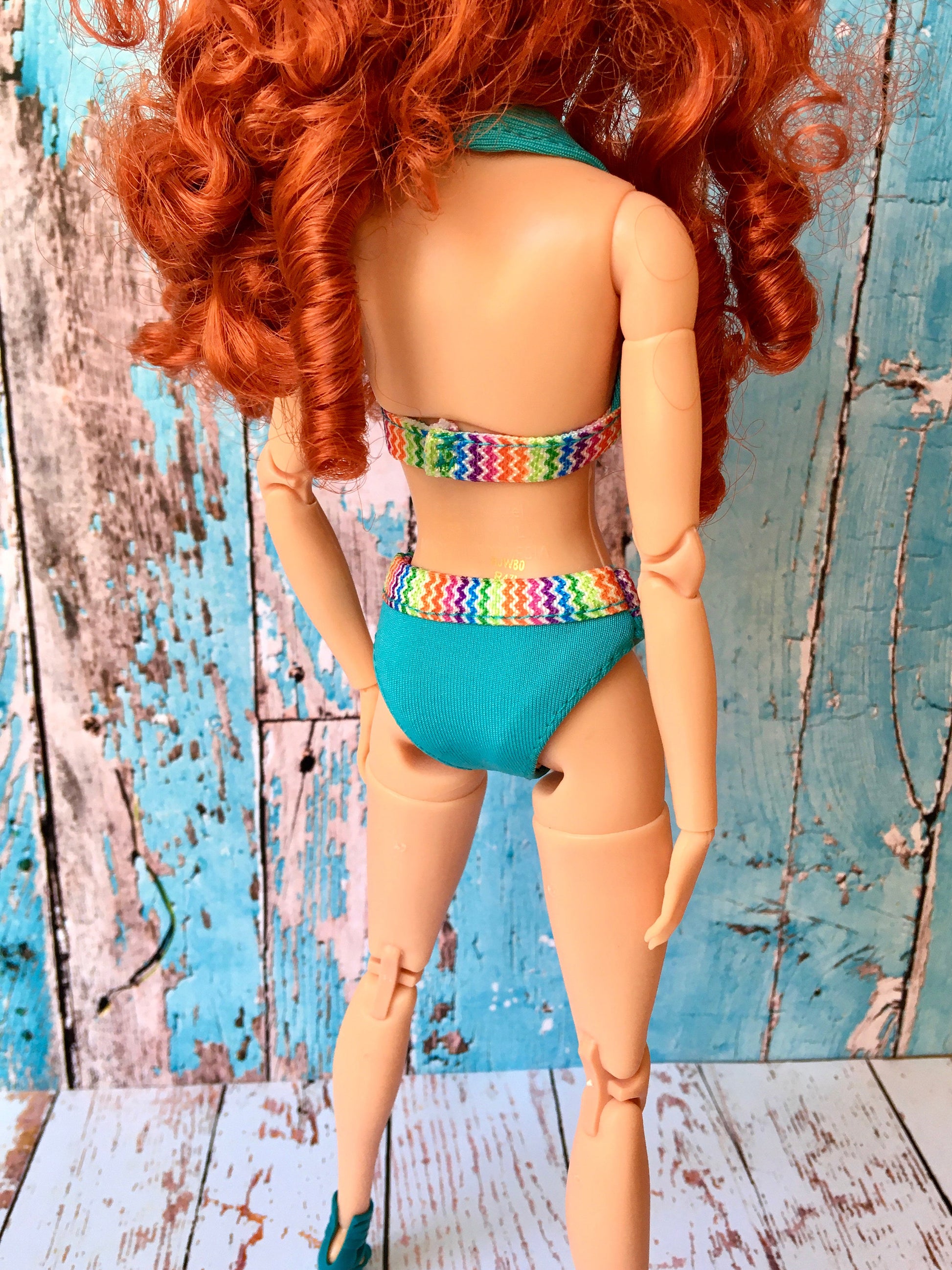 BQ-SPLASH – Colorful Bikini Set for 11.5" 1/6 Scale Fashion Dolls - www.bouutique.com