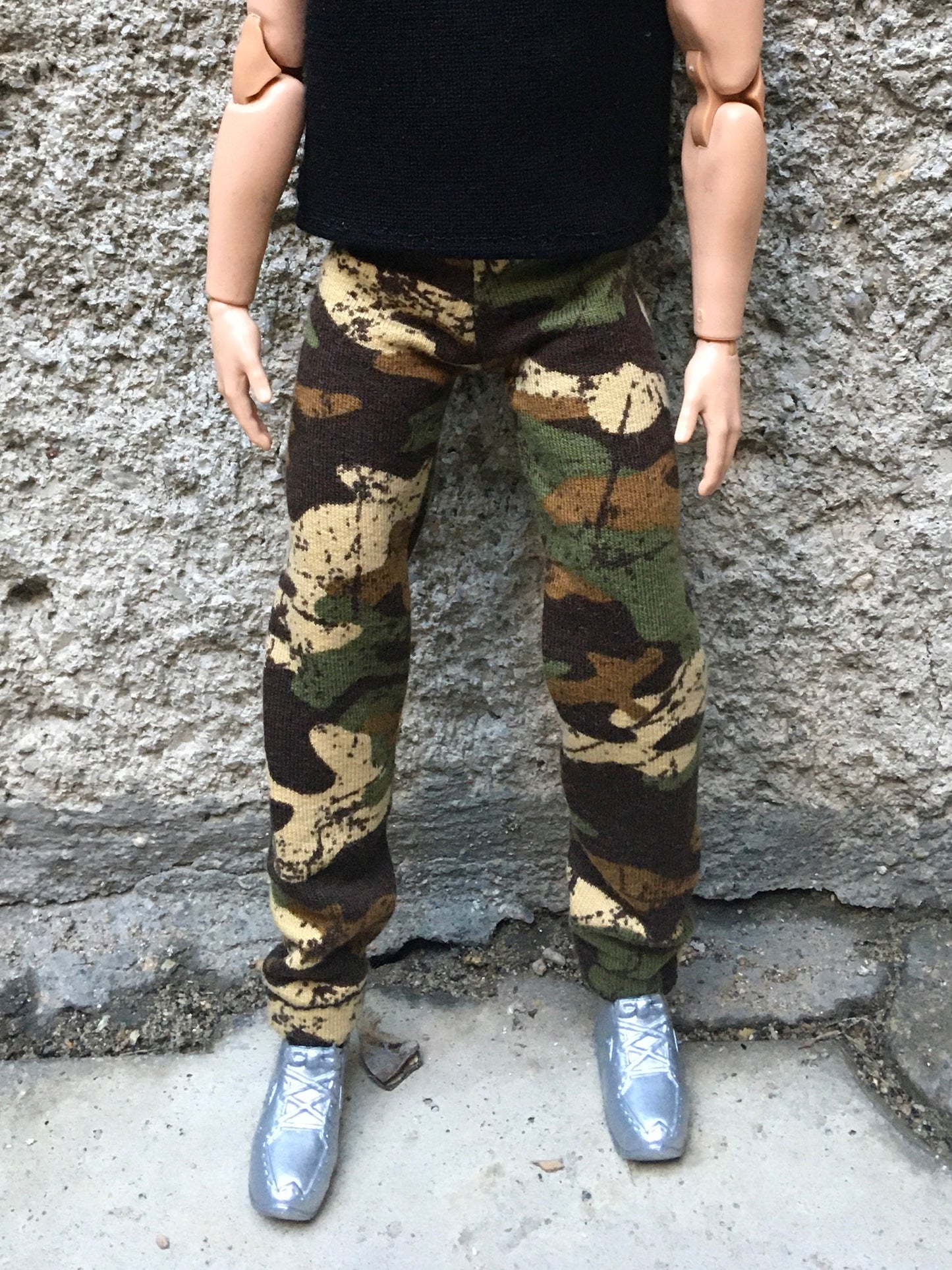 BQ-STEALTH – Camouflage Pants for 12" 1/6 Scale Ken Dolls - www.bouutique.com