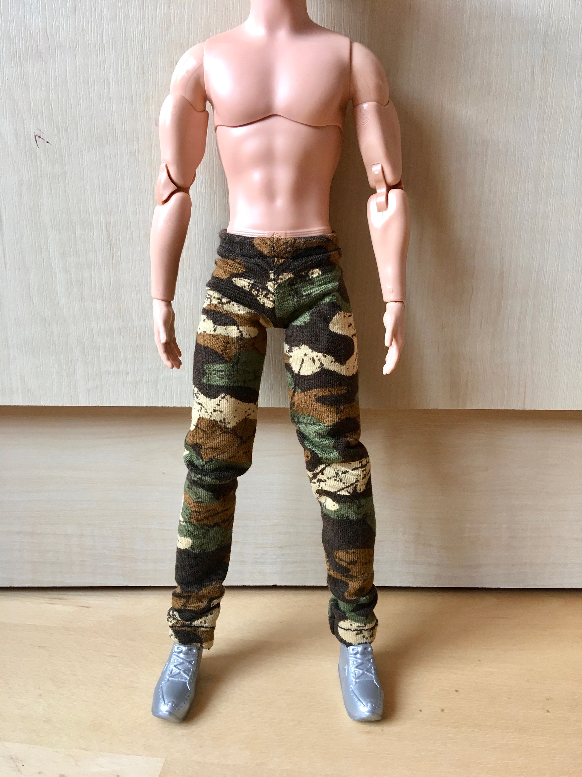 BQ-STEALTH – Camouflage Pants for 12" 1/6 Scale Ken Dolls - www.bouutique.com