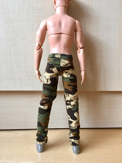 BQ-STEALTH – Camouflage Pants for 12" 1/6 Scale Ken Dolls - www.bouutique.com