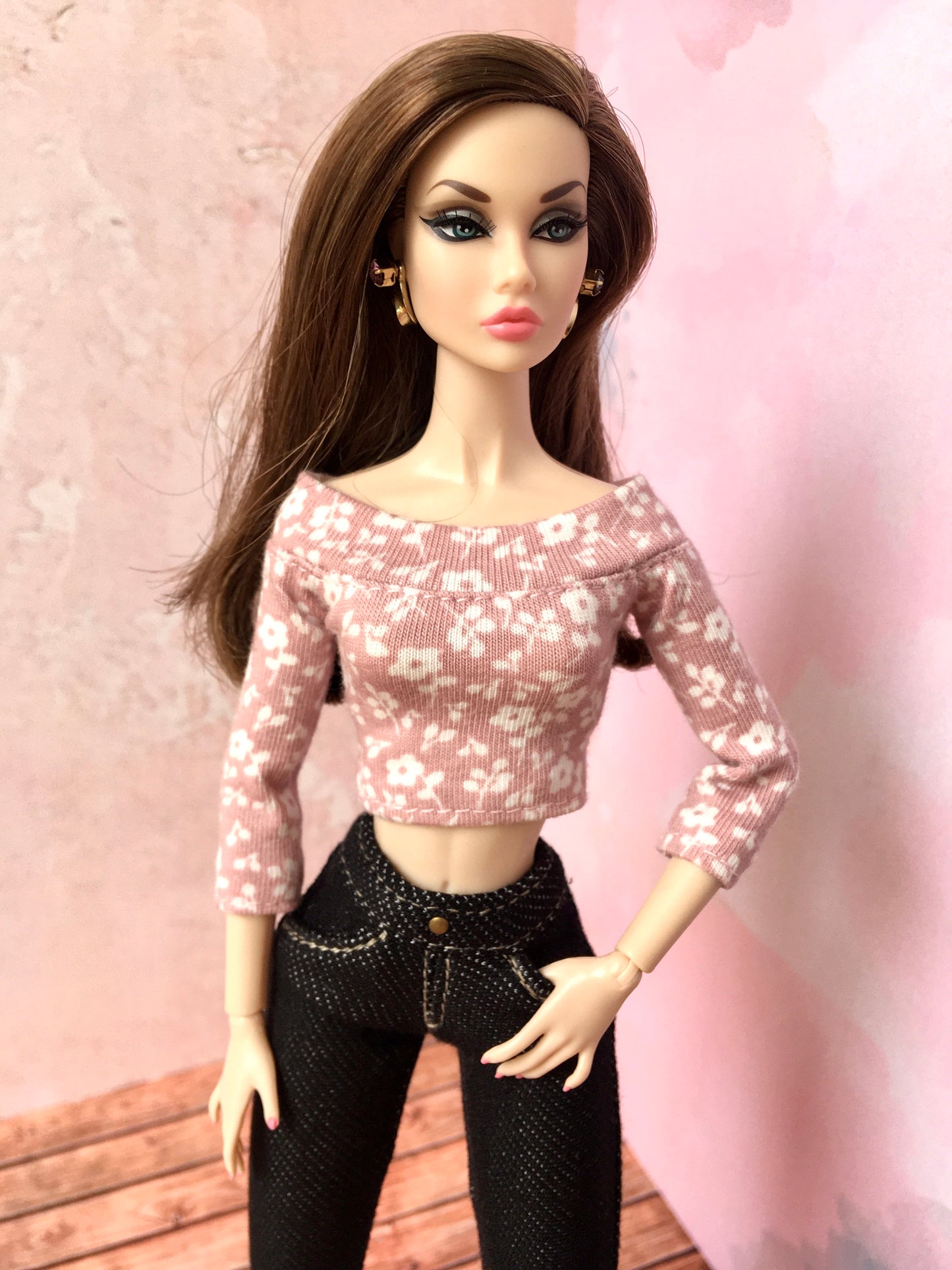 BQ-TWILIGHT – Stretch Jeans for 12" 1/6 Scale Fashion Dolls - www.bouutique.com