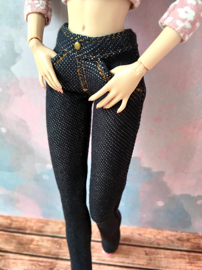 BQ-TWILIGHT – Stretch Jeans for 12" 1/6 Scale Fashion Dolls - www.bouutique.com