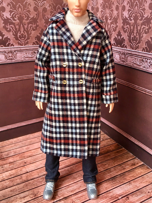 BQ-VELIOR – Long Coat for 12" 1/6 Scale Ken Dolls