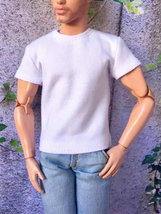 BQ-VITAL – Short Sleeve T-Shirt for 12" 1/6 Scale Ken Dolls - www.bouutique.com
