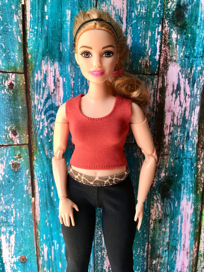Core Tank Top for Curvy Doll 1/6 scale, 11.25 Inch, many colors