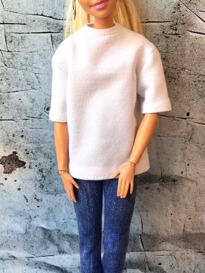 BQ-FLOWY – Short Sleeve Oversized T-shirt for Dolls 11.5 Inch - www.bouutique.com