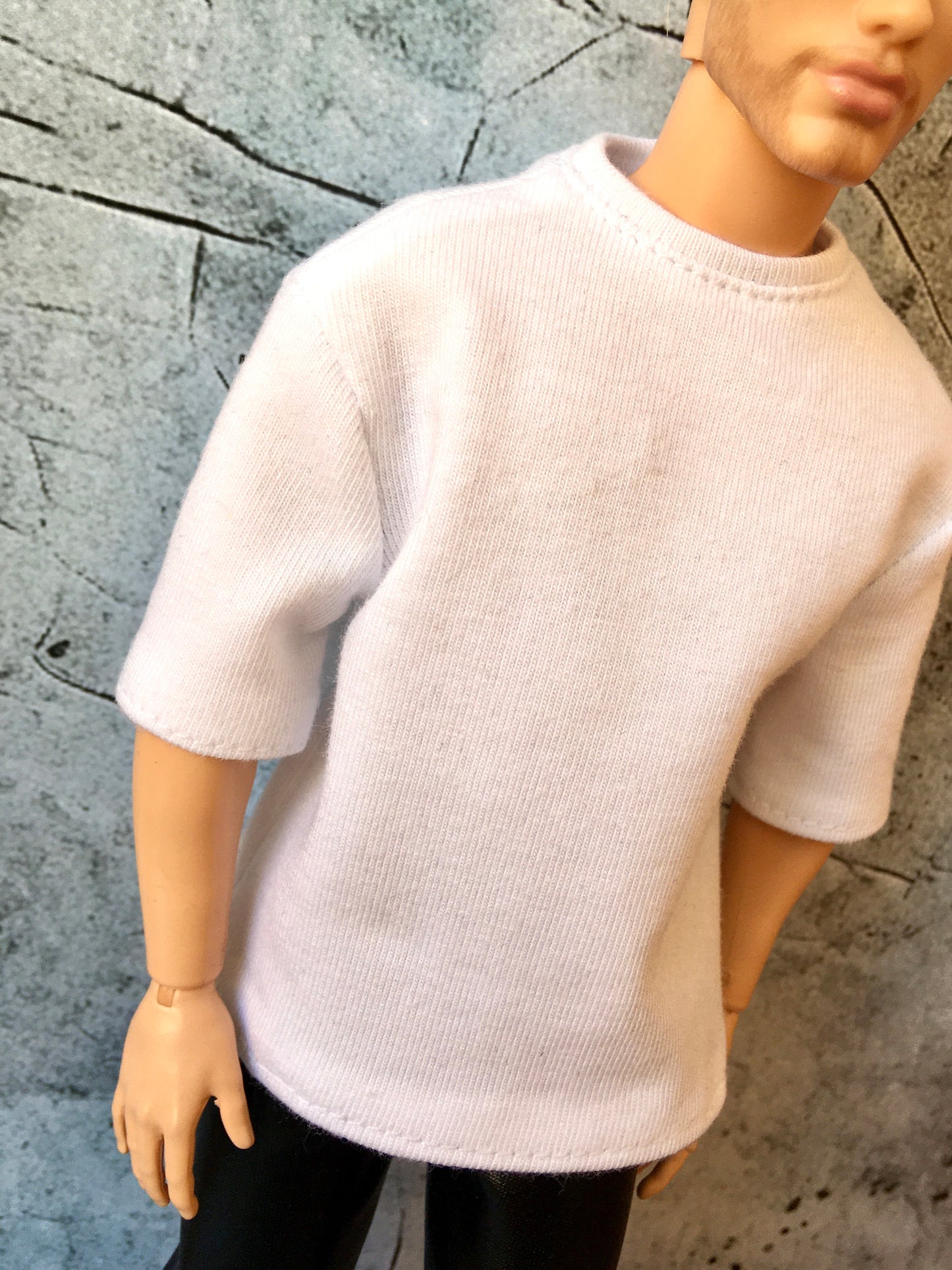 BQ-FLOWY - Short Sleeve Oversized T-shirt for Ken Dolls 12 Inch - www.bouutique.com