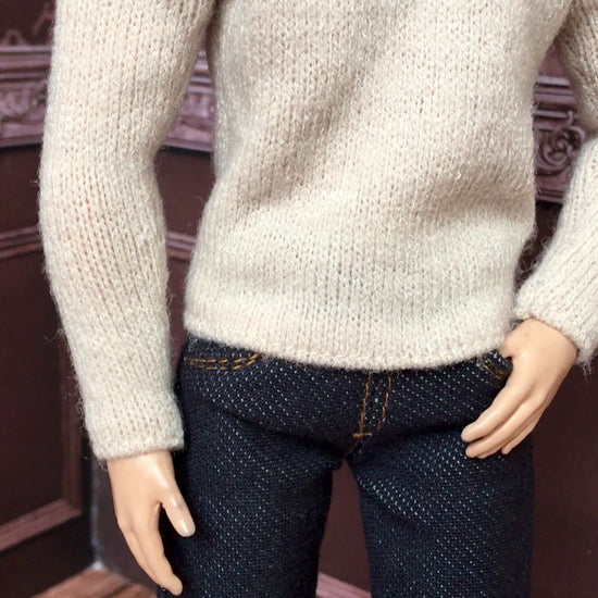 BQ-ARLO – Turtleneck Sweater for 12" 1/6 Scale Ken Dolls