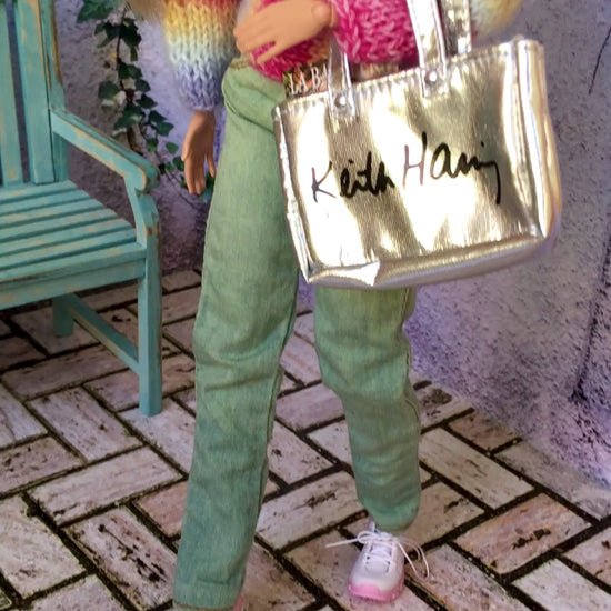 BQ-DEREA – Washed Realistic Slim Jeans for 11.5" 1/6 Scale Fashion Dolls