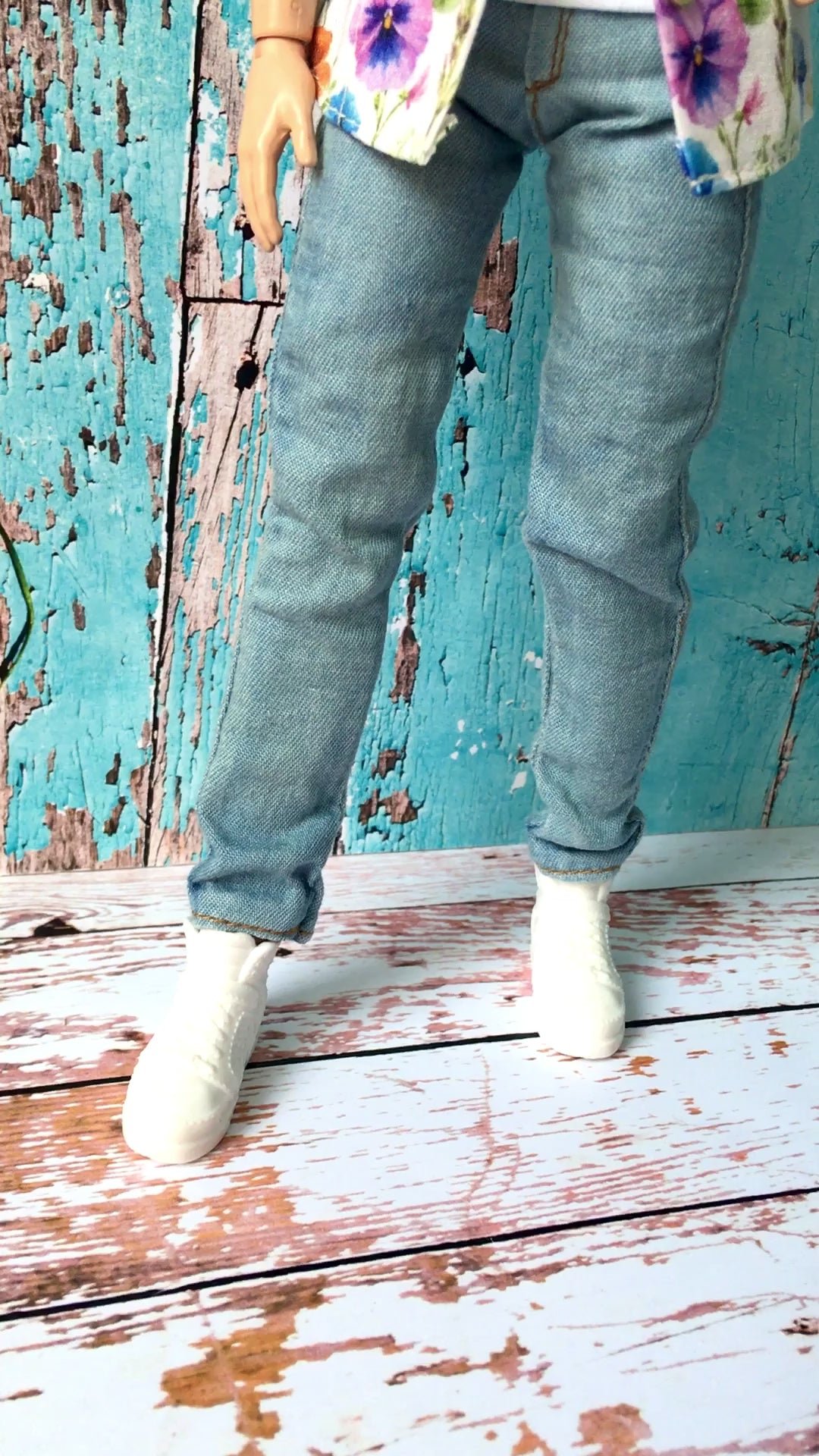 BQ‑CALAY – Summer Breeze Cotton Shirt for 12" Ken Dolls - www.bouutique.com