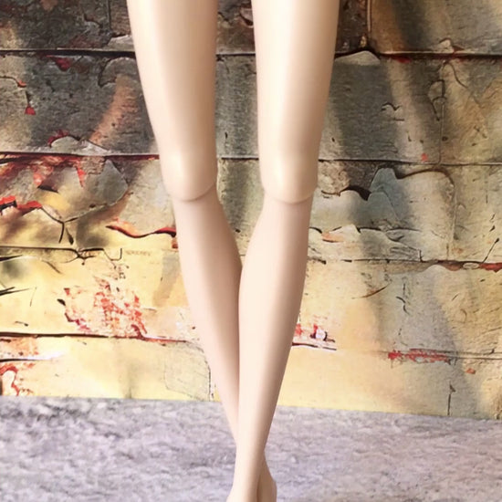 BQ-AYLA - Roll-up Denim Shorts 12" 1/6 Scale Fashion Dolls - www.bouutique.com