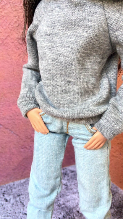 BQ-SOLID – Basic Hoodie for 11.5" 1/6 Scale Fashion Dolls