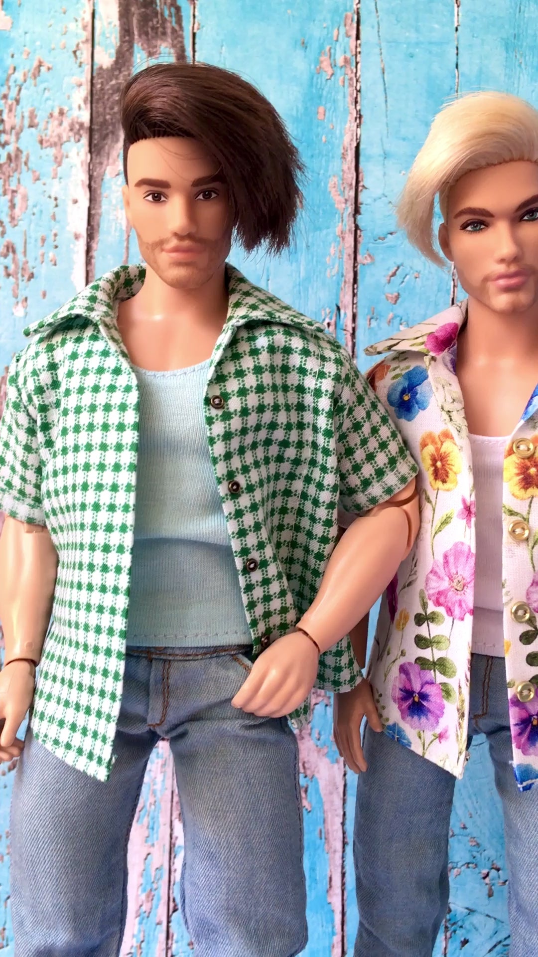 BQ‑CALAY – Summer Breeze Cotton Shirt for 12" Ken Dolls - www.bouutique.com
